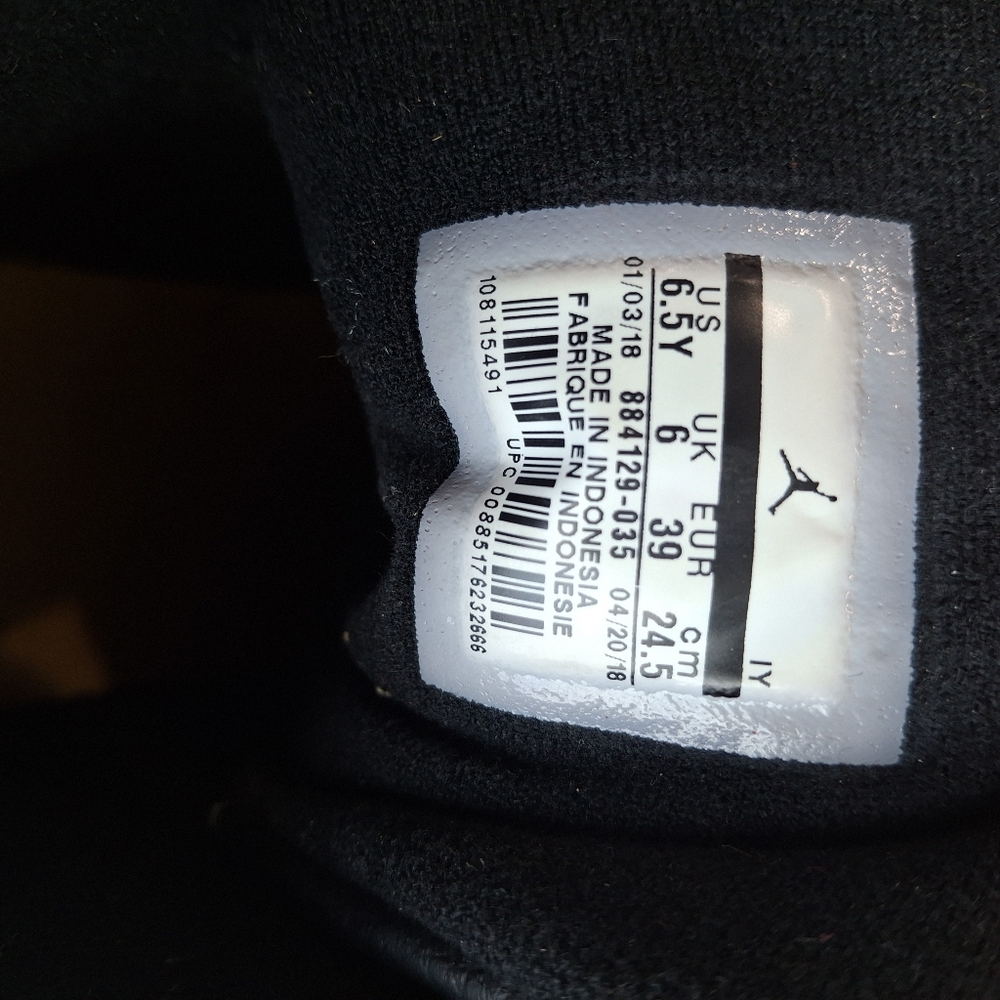 RARE Jordan 13 Retro Melos Carmelo Anthony Exclusive Shoe 6.5 Youth Air - Picture 8 of 10
